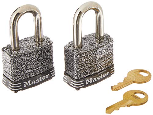 🛒 Flash Sale Master Lock 380T, 1-9/16 in. W, Black, 2 Piece