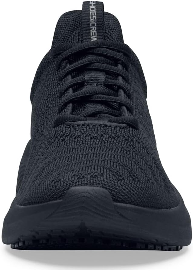 Shoes for Crews Women's Slip-Resistant Work Sneakers – Comfortable, Non-Slip Work Shoes for Women in Food Service, Healthcare, Hospitality - Sleek Knit - Image 2