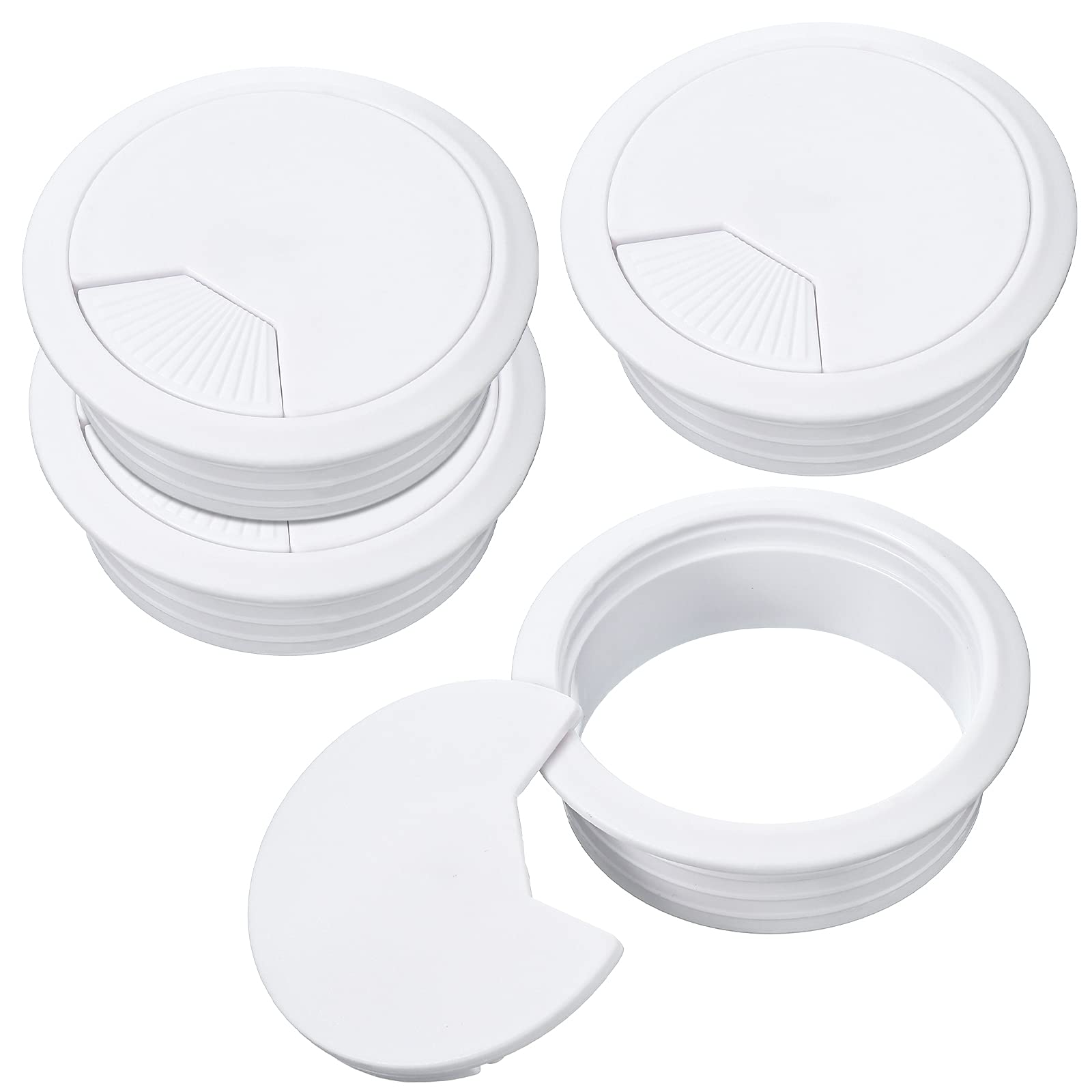 Buy 4 Pieces Desk Grommet Desk PC Computer Grommet Cable Wire Grommet