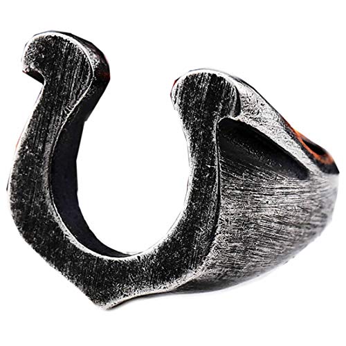 アンティークホースシューステンレスリング