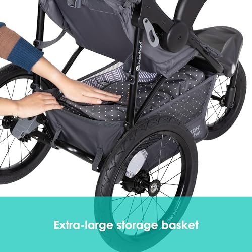 Baby Trend Expedition® Zero Flat Jogger Travel System with LED Lights, Dash Blue - image 9