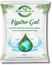 Kisanmart Hydrogel for Plants 500 gm | Home Garden | Draught Stress Relief | Hydrogel Water Retaining Super Absorbent Polymer