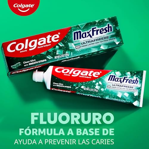 10% Off Colgate MaxFresh Clean Mint Toothpaste 4-Pack - Image 7