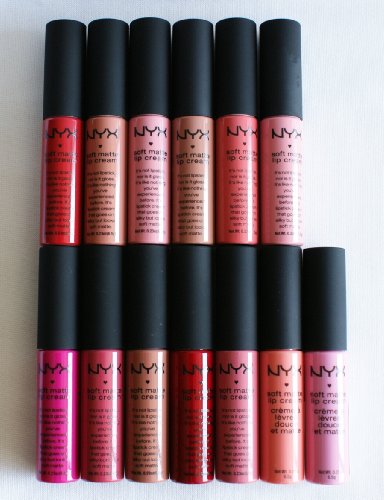 13 NYX Soft Matte Lip Cream -Full Set (Included 2013 New colors)