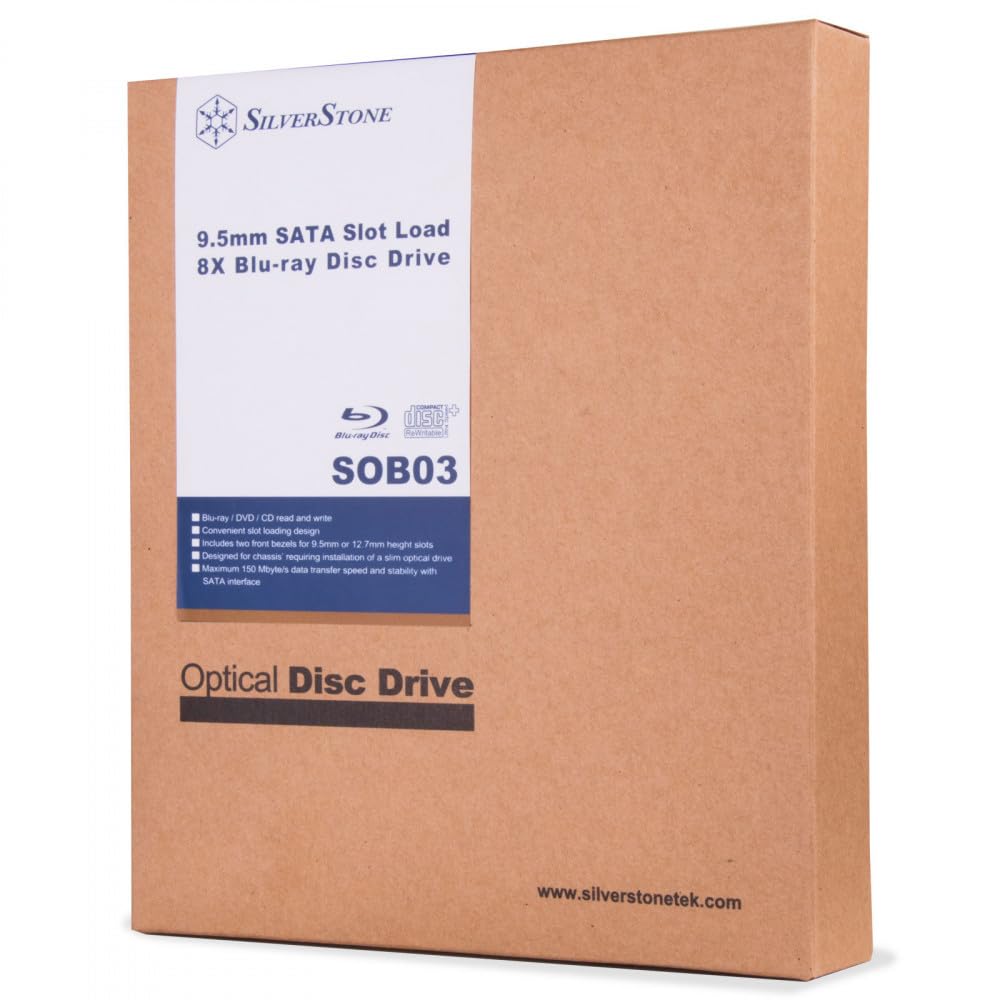 スリムタイプ Blu-ray SilverStone SST-SOB03 Amazon.co.jp: Silverstone 9.5mmスリム型スロットローディング8x Blu