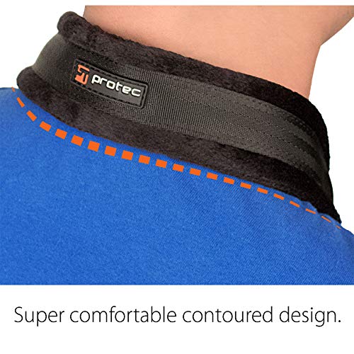 pro tec a310p 22-inch regular padded saxophone neck strap with swivel snap black