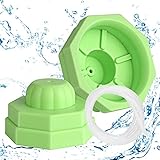 Roadtime Universal Einmachglas Vakuumierer mit Weinflaschenverschluss, für Einmachgläser mit Normaler und Breiter Öffnung, Jar Sealer für Mason Jars (Without Bottle Stopper,Green)