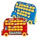 Ravcerol Chi è sull'autobus Indovina Il Giocattolo - Family Bingo Card Match Play - Operazione Giochi da Tavolo Gioco interattivo educativo per Bambini Regalo Giocattolo