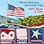 Sturdy American Flag 3x5 Ft Outdoor Heavy Duty,100% Made in USA American Flags ,Non Fading American Flags for Outside 3x5,Embroidered American Flag,3 by 5 America Flags Best High Wind all Weather US Flag,Indestructible America Flag Sewn Stripes and Embroi