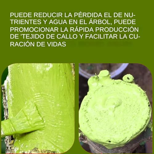 Agente sellante vegetal y cera para injertos contra daños por tormentas en troncos de árboles 3