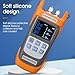 PON Optical Power Orange A-330U SCUPC Interface Optical Fiber Power Meter Network Online Detection Tester with SCUPC/FCUPC Adapter 1310 1490 1550nm (SCUPC FCUPC Interface)