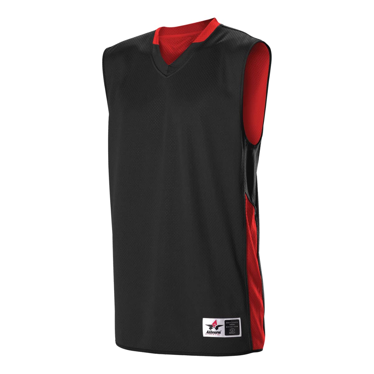 Alleson Athletic 589RSPY - Single Ply Reversibl - S - BK/RD