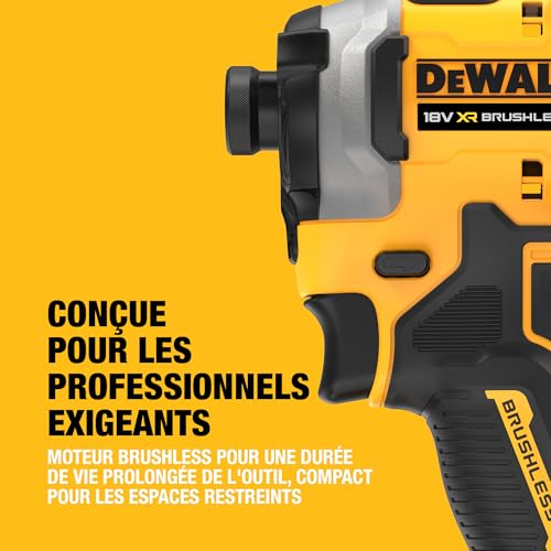 Visseuse à chocs pour travaux difficiles DEWALT XR 18V Brushless - 3