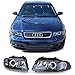 Produktbild Carparts-Online 13860 Facelift DE Klarglas Scheinwerfer schwarz
