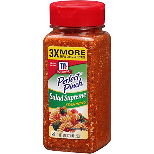 McCormick Perfect Pinch Salad Supreme Seasoning, 8.25 oz