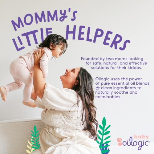 Image of Oilogic Baby Sleep & Slumber 3 in 1 All Over Shampoo & Body Wash | Gentle Relaxing & Calming Bath Wash with Essential Oils - Soothing Baby Wash - Pediatrician-Tested Baby Care Products