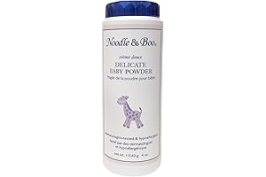 Noodle & Boo Delicate Baby Powder: Pure & Gentle for Soft, Talc-Free Protection