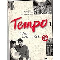 Tempo 1 Methode de francais langue etrangere: Cahier d'exercises 2278050680 Book Cover