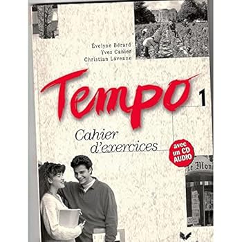 Hardcover Tempo 1 Cahier D'Exercise Book