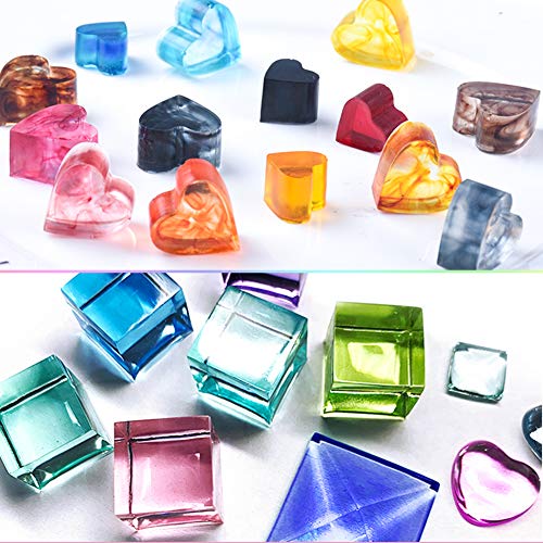 Epoxy Pigment 24 Colors Epoxy Resin Dye Liquid Epoxy Resin Colorant For Resin Art Paint Jewellery Crafts Coloring, 0.35Oz Each Bottle #TOP5