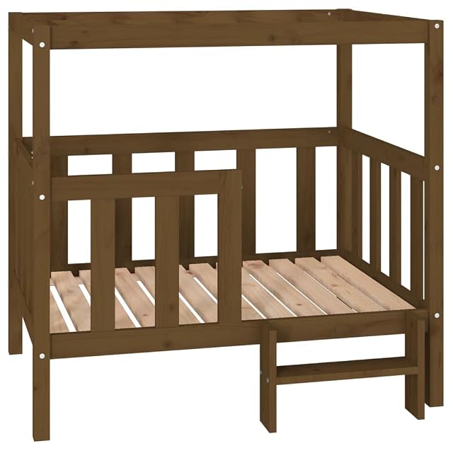 vidaXL - Cama para Perro (105,5 x 83,5 x 100 cm), Color marrón