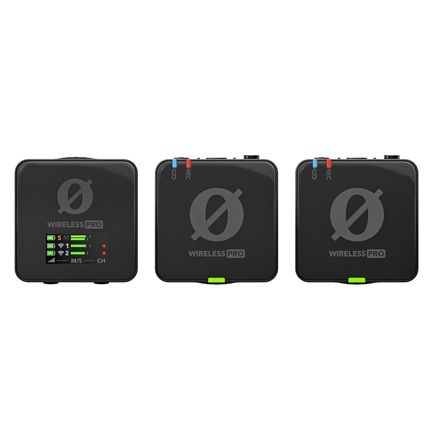 Rode Wireless Pro Kit de microphone avec adaptateur manuel Interview GO et protection anti-vent keepdrum en fourrure Noir