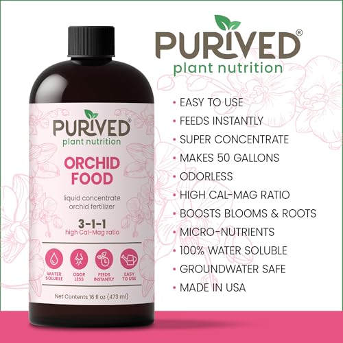 Fertilizante Líquido para Orquídeas Purived 16oz miniatura 2
