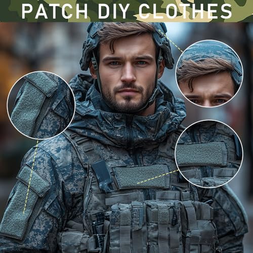 4 Stück This is Fine Dog Patches Stickerei Taktische Kreativ Hunde Emblem Bestickt Abzeichen Hook and Loop Patches Applikationen Taschen Hosen Hemden Mützen Uniformen Rucksack Kleidung Jacken