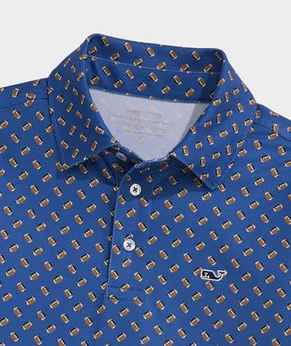 Image of Vineyard Vines Kids Printed Sankaty Polo (Toddler /Little Kids /Big Kids)