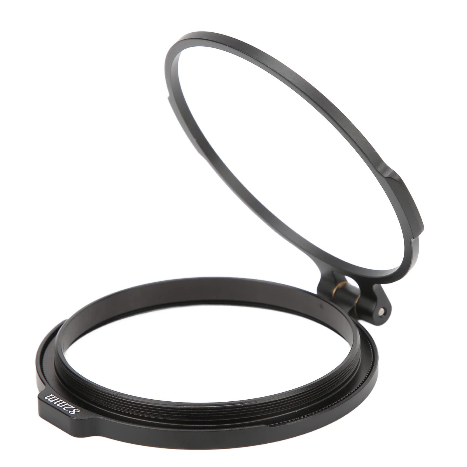 Supporto del Filtro Dell'obiettivo, 49MM 58MM 67MM 72MM 77MM 82MM Staffa di Vibrazione del Filtro Dell'obiettivo della Fotocamera, Compatibile con la Maggior Parte degli Obiettivi Grandangolari,(82MM)