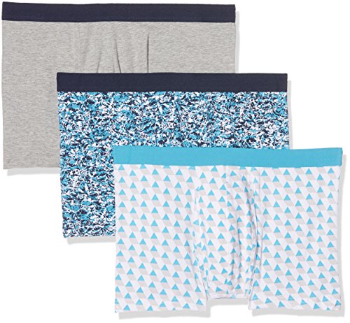 New Look Herren Badehose M Painters Trunks, Blue (Blue), Gr. Small (Herstellergröße: Small)