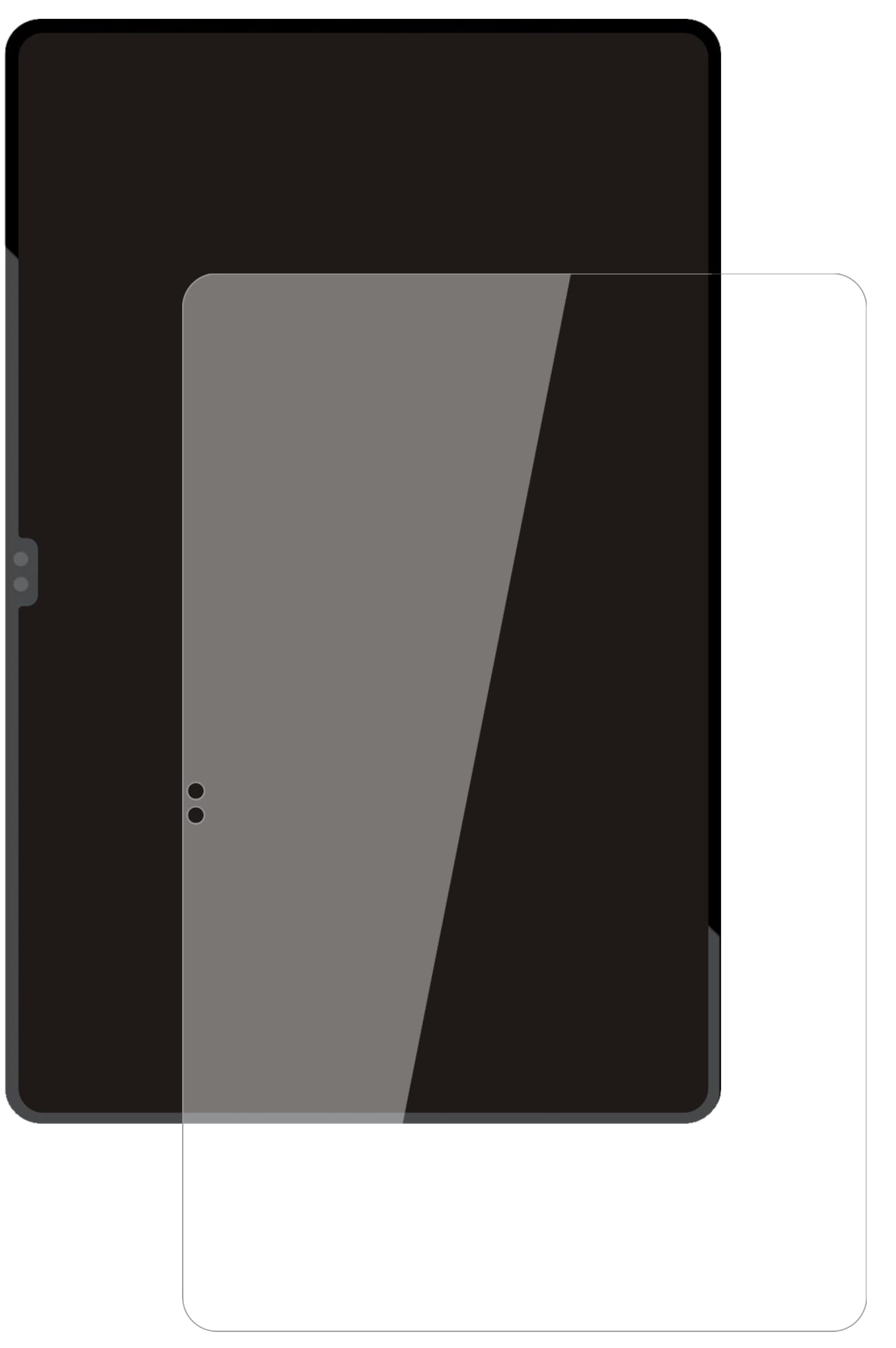 dipos 1x Pellicola Protettiva 9H per Samsung Galaxy Tab S8 Ultra