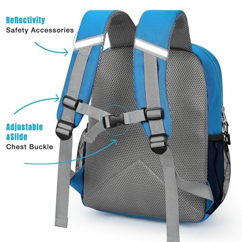 Image of STEAMEDBUN Toddler Backpack Boys and Girls, Kids Backpack Boys Girls, Preschool Kindergarten Daycare Travel Small