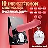 ZWFUN Männlicher Elektroschock Hodensack Bondage Schiene Schwanz und Hoden Crusher Hoden Ballstretcher Verzögerung Ejakulation Masturbator cock SM Vibrator Schiene (transparent) #2
