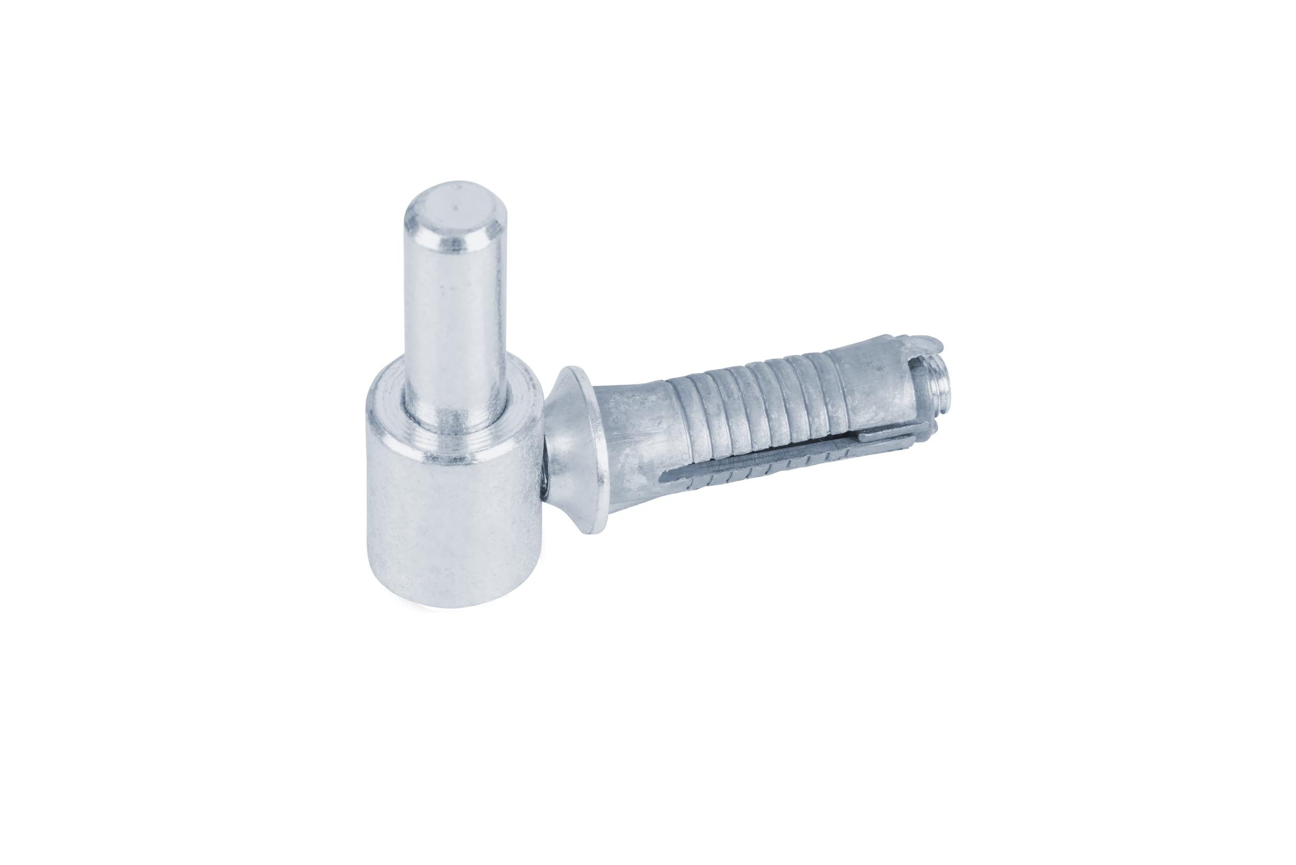 Alberts 864422 Kloben zum Einschrauben | mit metrischem Gewinde | galvanisch blau verzinkt | Dornmaß Ø14 mm | 65 x 33 mm | 10er Set