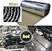 Lingda 10�mm Heat Shield Thermal Sound Deadener tappetino auto controllo acustico a prova di isolamento acustico Dampening Moistureproof impermeabile