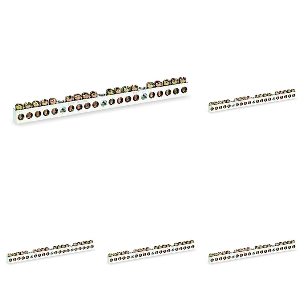 Square D - PK18GTACP 18 Terminal Ground Bar Kit (Pack of 5)