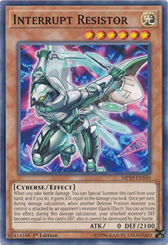 Resistencia De Interrupción MP19-EN149 YuGiOh 2019 Gold