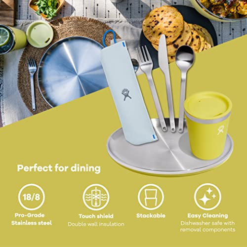 HYDRO FLASK, Stainless Steel 9 Inch (23.5 cm) Camp Plate, Two layer outer construction and Powder Coat - Image 2