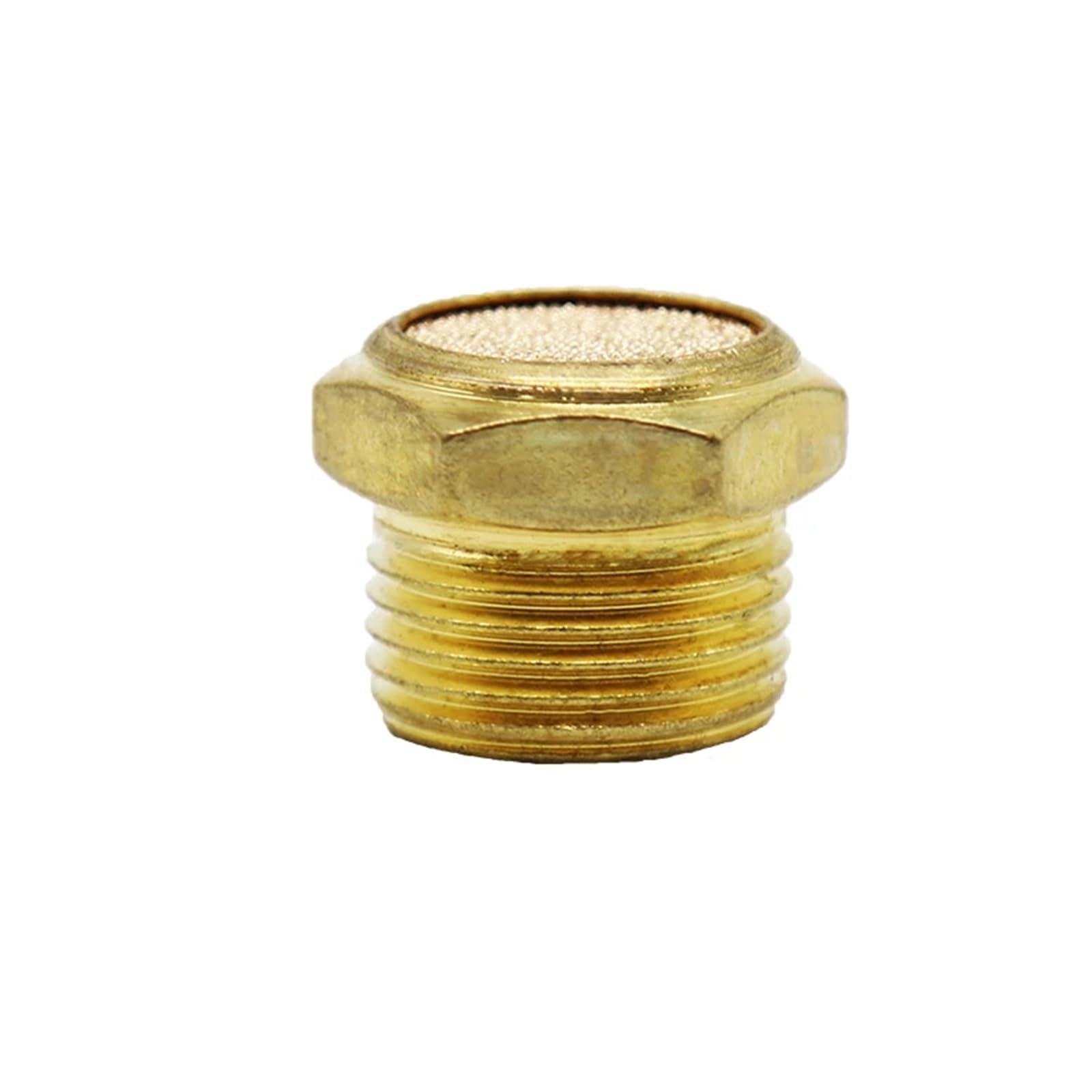 Silencieux en cuivre pour électrovanne pneumatique filetage 1/4" efficace