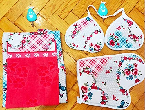 Sun Of Anatolia Kitchen Apron for Women/Men, Kitchen Cooking Apron Set,1 Apron,1 Oven