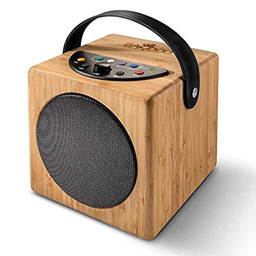 KidzAudio Badoo - der Mobile Kinder-Lautsprecher und MP3-Player aus Holz...