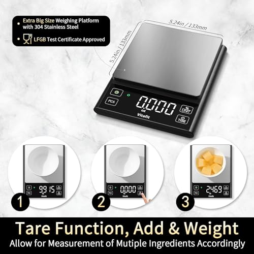 Smart Kitchen Scale Nutritional Tracker