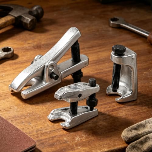 Extractor de rótulas kit 3 piezas precisión universal de alta durabilidad para automoción 2
