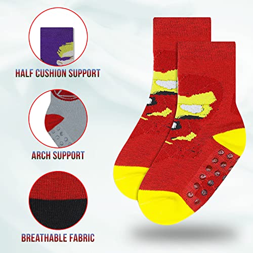 Marvel Legends Superhero Boys Socks, Toddler Socks & Kids Socks, Quality Made Little Boys Socks & Toddler Boys Avenger Socks #TOP2