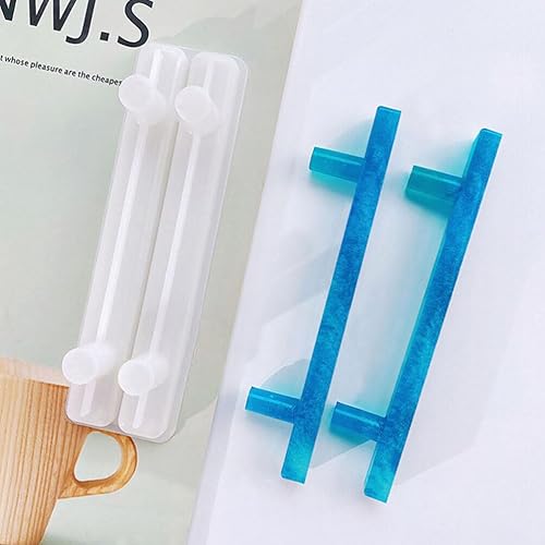 Miniatura 4 de EXCEART Molde de para Resina Molde de Silicona Moldes de Fundición Epoxi Molde de Epoxi Molde de Mango de Epoxi Moldes de Mango de Silicona Molde