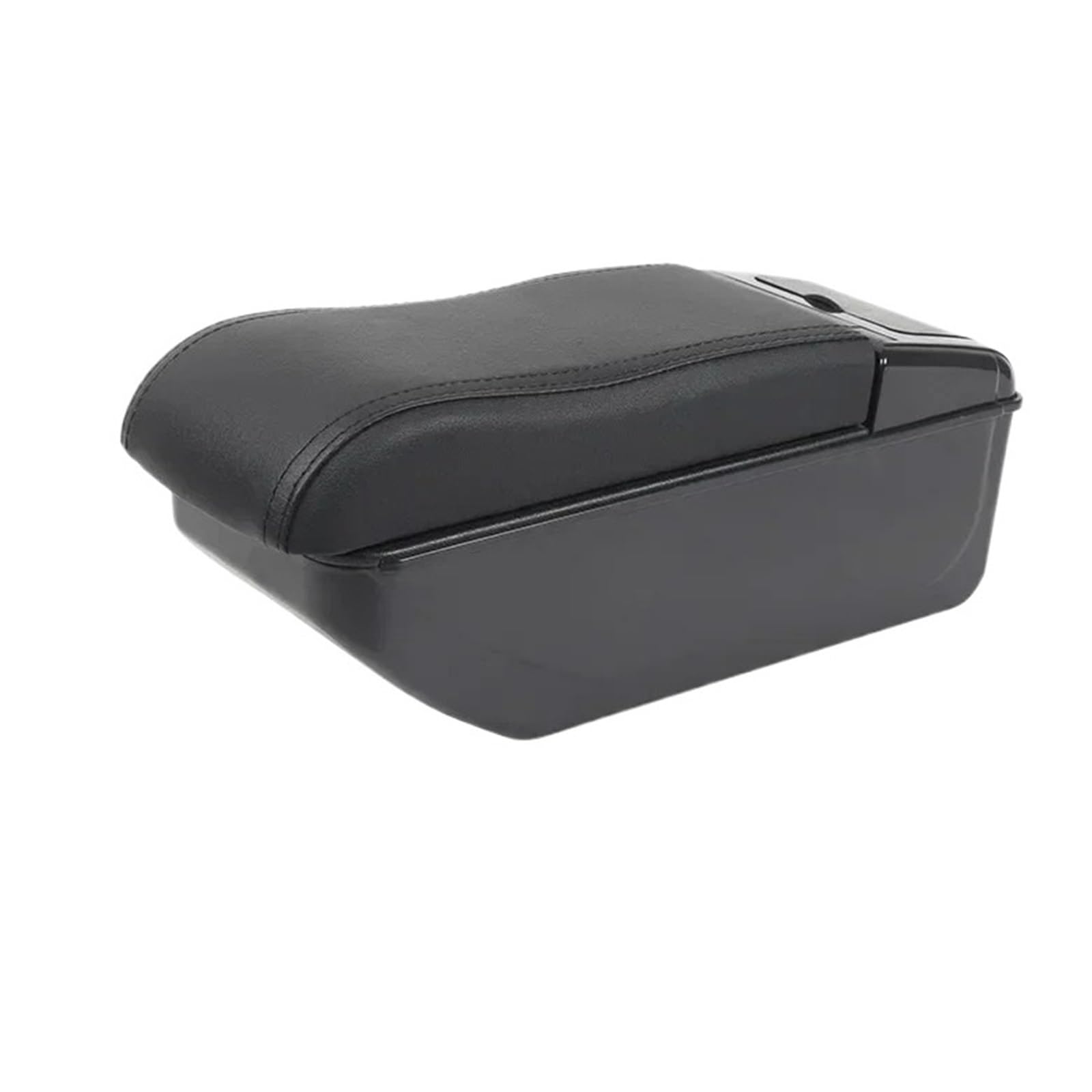 UMDJJU For VW For Bora For Golf 4 2012-2020 Armrest Box Modification Accessories Car Centre Console Armrest Box(A2 Black black line)