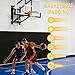 Gym Wall Paddings Basketball Court Wall Protection Pad, 2in Thick Foam Wall Mat Durable Protector for Wall, Mounted Basketball Hoops Garage Taekwondo, 72x20x4in