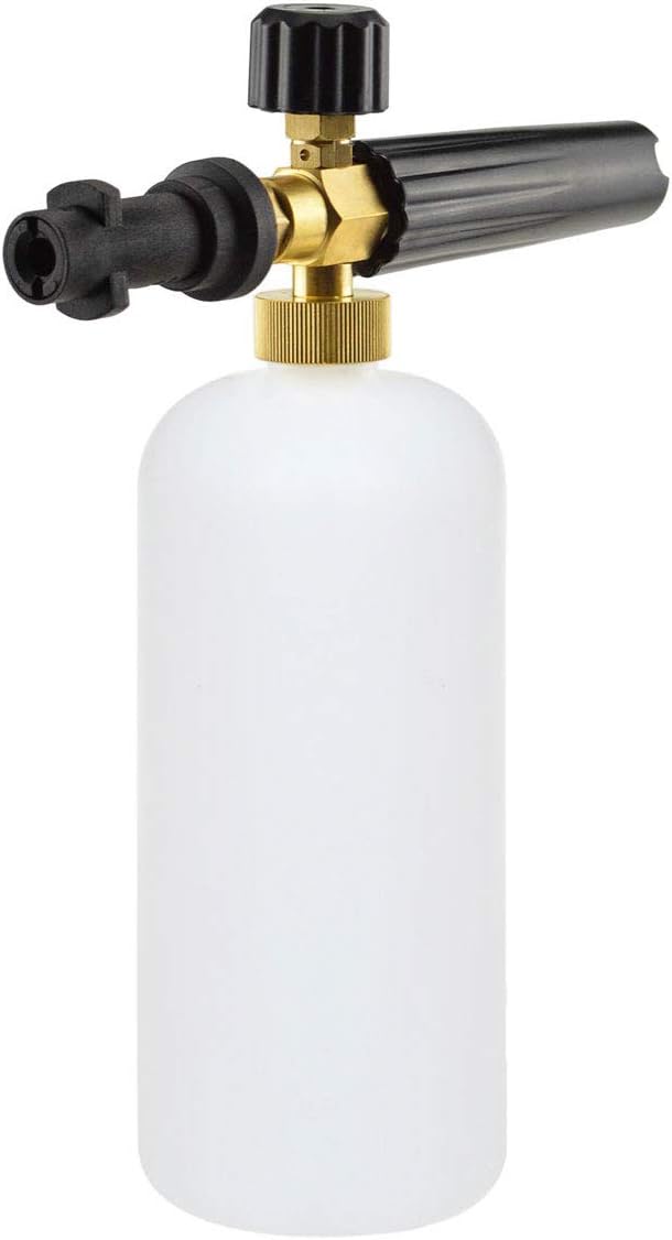DERASL Pressure Washer Foam Cannon Adapter Thread Adapter Connector Snow Foam Lance Soap Bottle Adaptor Compatible with Karcher K Series K2/K3/K4/K5/K6/K7