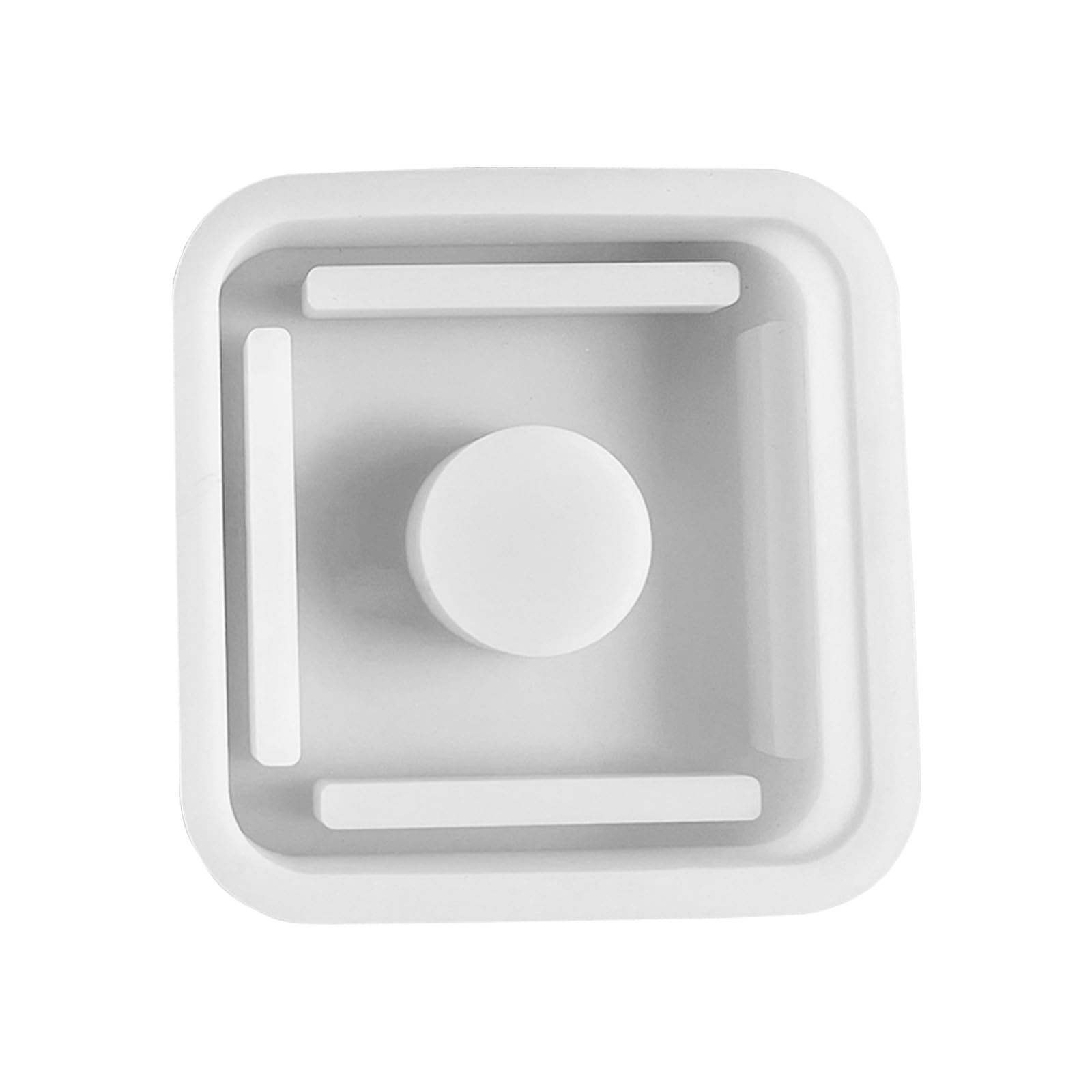 HZBB Cats Dogs Wreath Silicones Molds for Epoxy Resin, Circular Tealight Stand Molds for Tealight Holder Gypsum Decorations Soap